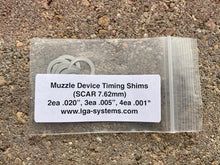 Load image into Gallery viewer, Muzzle Device Timing Shims for SCAR 7.62mm (SCAR 17S, Mk 17)